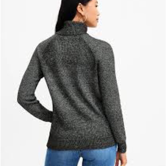 LOFT Stitchy Turtleneck Sweater NEW! - Picture 3 of 10